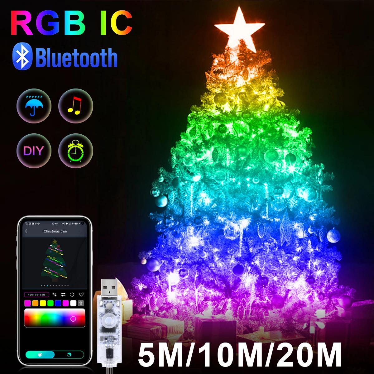  LED Ʈ  , WS2812B 帲÷ RGBIC DIY Ƽ ũ Ʈ , LED Ŀư  , 5m, 10m, 20m